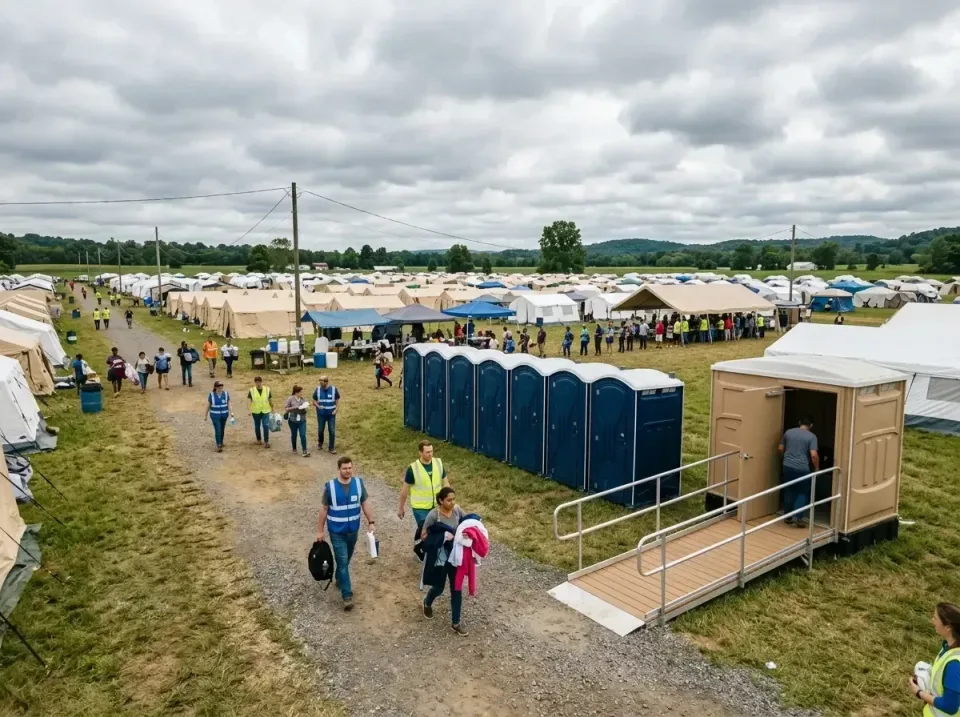 disaster-relief-camp-restrooms-010 — frequently asked questions, Dumpster & Portable Bathrooms Rental in Waller, WA